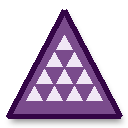 Sello triangular